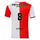 Feyenoord Q.Timber 8 Heimtrikot 2025-2026 Günstige Fußballtrikots