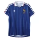 Frankreich Heimtrikot Retro 1982 Günstige Fußballtrikots