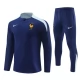 Frankreich Trainingsanzüge 2024-25 - 1-4 Zip Marineblau