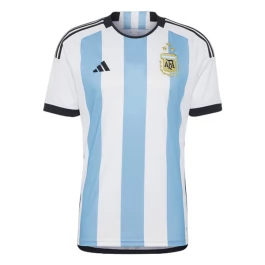 Fußballtrikots WM 2022 Argentinien Heimtrikot