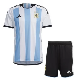 Fußballtrikots WM 2022 Argentinien Heimtrikot Kinder