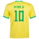 Fußballtrikots WM 2022 Brasilien Neymar Jr 10 Heimtrikot