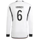 Fußballtrikots WM 2022 Deutschland Kimmich 6 Heimtrikot - L/S