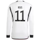 Fußballtrikots WM 2022 Deutschland Reus 11 Heimtrikot - L/S