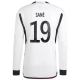 Fußballtrikots WM 2022 Deutschland Sané 19 Heimtrikot - L/S