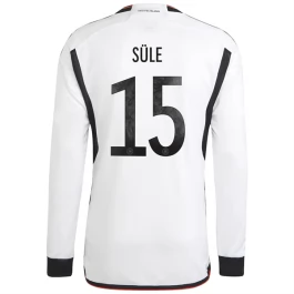 Fußballtrikots WM 2022 Deutschland Sule 15 Heimtrikot - L/S
