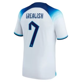 Fußballtrikots WM 2022 England Grealish 7 Heimtrikot