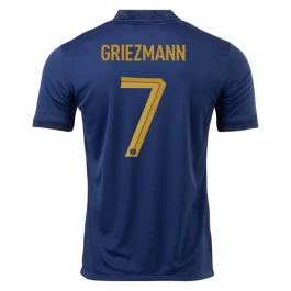 Fußballtrikots WM 2022 Frankreich Griezmann 7 Heimtrikot