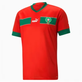 Fußballtrikots WM 2022 Marokko Heimtrikot