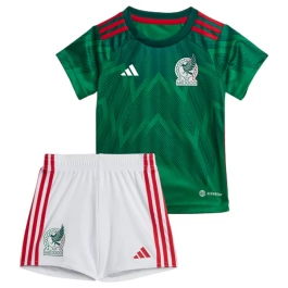 Fußballtrikots WM 2022 Mexiko Heimtrikot Kinder