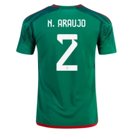 Fußballtrikots WM 2022 Mexiko N. Araujo 2 Heimtrikot