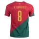 Fußballtrikots WM 2022 Portugal B.Fernandes 8 Heimtrikot