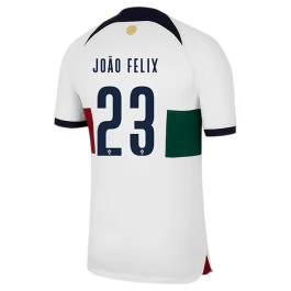 Fußballtrikots WM 2022 Portugal João Félix 23 Auswärtstrikot