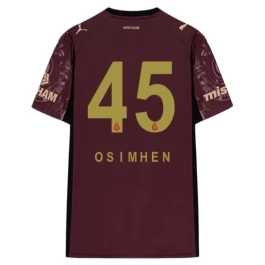Galatasaray Osimhen 45 Ausweichtrikot 2025-2026 Günstige Fußballtrikots