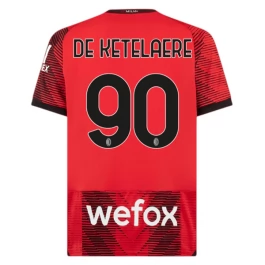 Günstige Fußballtrikots AC Milan De Ketelaere 90 Heimtrikot 2023-2024 Günstige Fußballtrikots AC Milan De Ketelaere 90 Heimtrikot 2023-2024