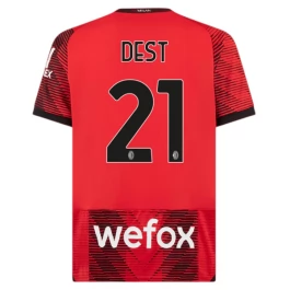 Günstige Fußballtrikots AC Milan Dest 21 Heimtrikot 2023-2024