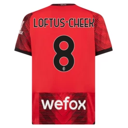 Günstige Fußballtrikots AC Milan Loftus-Cheek 8 Heimtrikot 2023-2024