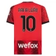 Günstige Fußballtrikots AC Milan Rafa Leao 10 Heimtrikot 2023-2024