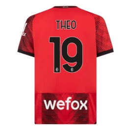 Günstige Fußballtrikots AC Milan Theo 19 Heimtrikot 2023-2024