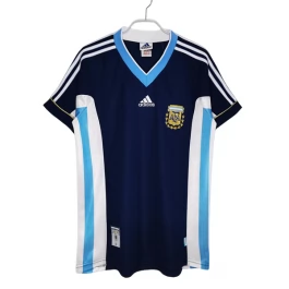 Günstige Fußballtrikots Argentinien Auswärtstrikot Retro 1998