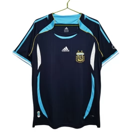 Günstige Fußballtrikots Argentinien Auswärtstrikot Retro 2006