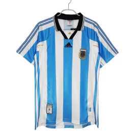 Günstige Fußballtrikots Argentinien Heimtrikot Retro 1998