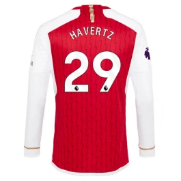 Günstige Fußballtrikots Arsenal Havertz 29 Heimtrikot 2023-2024 - L/S
