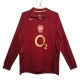 Günstige Fußballtrikots Arsenal Heimtrikot Retro 2005-2006 - L/S