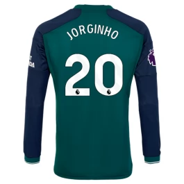 Günstige Fußballtrikots Arsenal Jorginho 20 Ausweichtrikot 2023-2024 - L/S