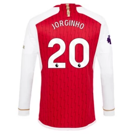 Günstige Fußballtrikots Arsenal Jorginho 20 Heimtrikot 2023-2024 - L/S