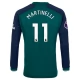 Günstige Fußballtrikots Arsenal Martinelli 11 Ausweichtrikot 2023-2024 - L/S Günstige Fußballtrikots Arsenal Martinelli 11 Ausweichtrikot 2023-2024 - L/S