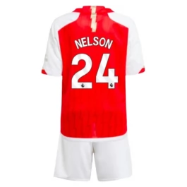 Günstige Fußballtrikots Arsenal Nelson 24 Heimtrikot Kinder 2023-2024