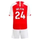 Günstige Fußballtrikots Arsenal Nelson 24 Heimtrikot Kinder 2023-2024