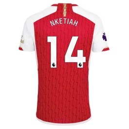 Günstige Fußballtrikots Arsenal Nketiah 14 Heimtrikot 2023-2024