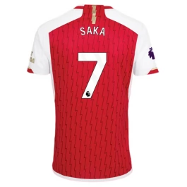 Günstige Fußballtrikots Arsenal Saka 7 Heimtrikot 2023-2024
