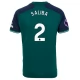 Günstige Fußballtrikots Arsenal Saliba 2 Ausweichtrikot 2023-2024