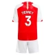 Günstige Fußballtrikots Arsenal Tierney 3 Heimtrikot Kinder 2023-2024