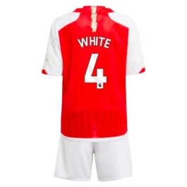 Günstige Fußballtrikots Arsenal White 4 Heimtrikot Kinder 2023-2024