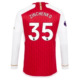 Günstige Fußballtrikots Arsenal Zinchenko 35 Heimtrikot 2023-2024 - L/S