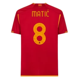 Günstige Fußballtrikots AS Roma Matić 8 Heimtrikot 2023-2024