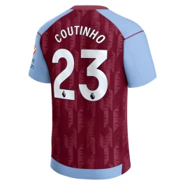 Günstige Fußballtrikots Aston Villa Coutinho 23 Heimtrikot 2023-2024