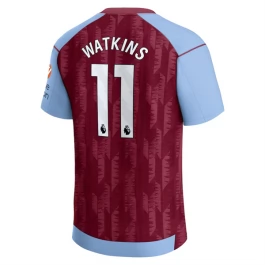 Günstige Fußballtrikots Aston Villa Watkins 11 Heimtrikot 2023-2024