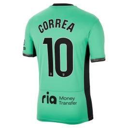 Günstige Fußballtrikots Atlético Madrid Correa 10 Ausweichtrikot 2023-2024
