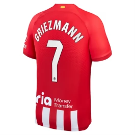 Günstige Fußballtrikots Atlético Madrid Griezmann 7 Heimtrikot 2023-2024