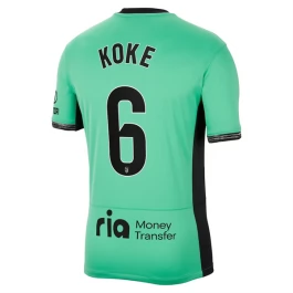 Günstige Fußballtrikots Atlético Madrid Koke 6 Ausweichtrikot 2023-2024 Günstige Fußballtrikots Atlético Madrid Koke 6 Ausweichtrikot 2023-2024