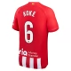 Günstige Fußballtrikots Atlético Madrid Koke 6 Heimtrikot 2023-2024