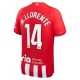 Günstige Fußballtrikots Atlético Madrid M. Llorente 14 Heimtrikot 2023-2024