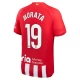 Günstige Fußballtrikots Atlético Madrid Morata 19 Heimtrikot 2023-2024