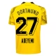 Günstige Fußballtrikots BVB Borussia Dortmund Adeyemi 27 Ausweichtrikot 2023-2024