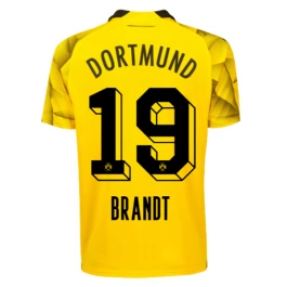 Günstige Fußballtrikots BVB Borussia Dortmund Brandt 19 Ausweichtrikot 2023-2024